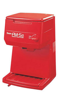 業務用かき氷機 スワン 電動式キューブアイスシェーバー FM-5S